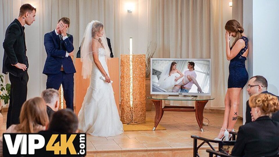 Bride 4K présente clip jeunette de Olivia Sparkle