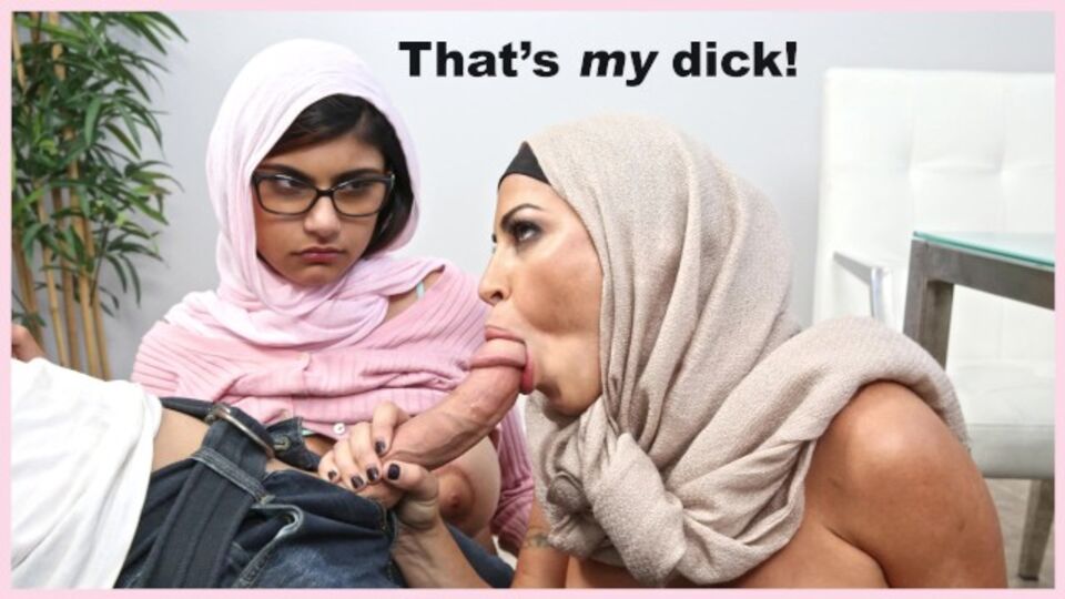 Mia Khalifa präsentiert Mia Khalifa und Julianna Vega's Vollbusig Porno
