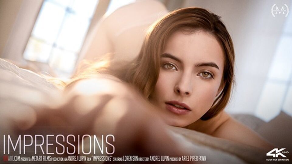 Sex Art präsentiert Loren Sun's Pussy fingern Clip